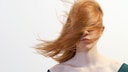 Frau mit roten Haaren