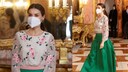 Collage aus Bildern von Königin Letizia