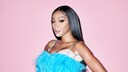 Winnie Harlow mit Liquid hair