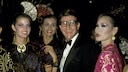 Yves Saint Laurent mit Models 1978