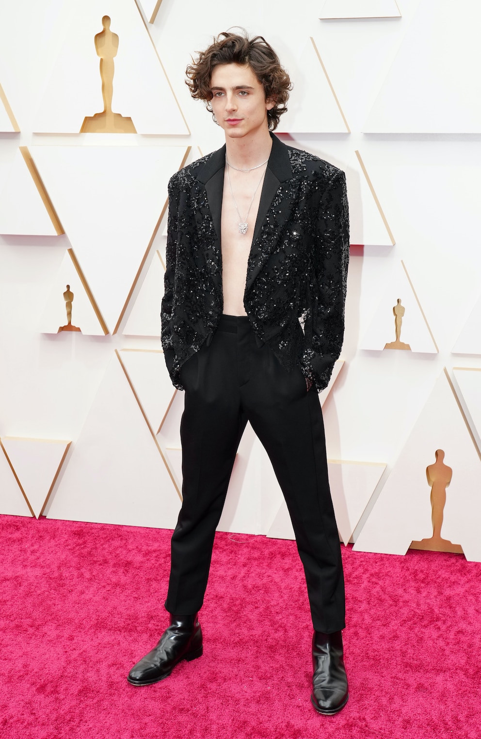 Timothée Chalamet bei den Oscars 2022