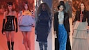 Models auf dem Off White Runway