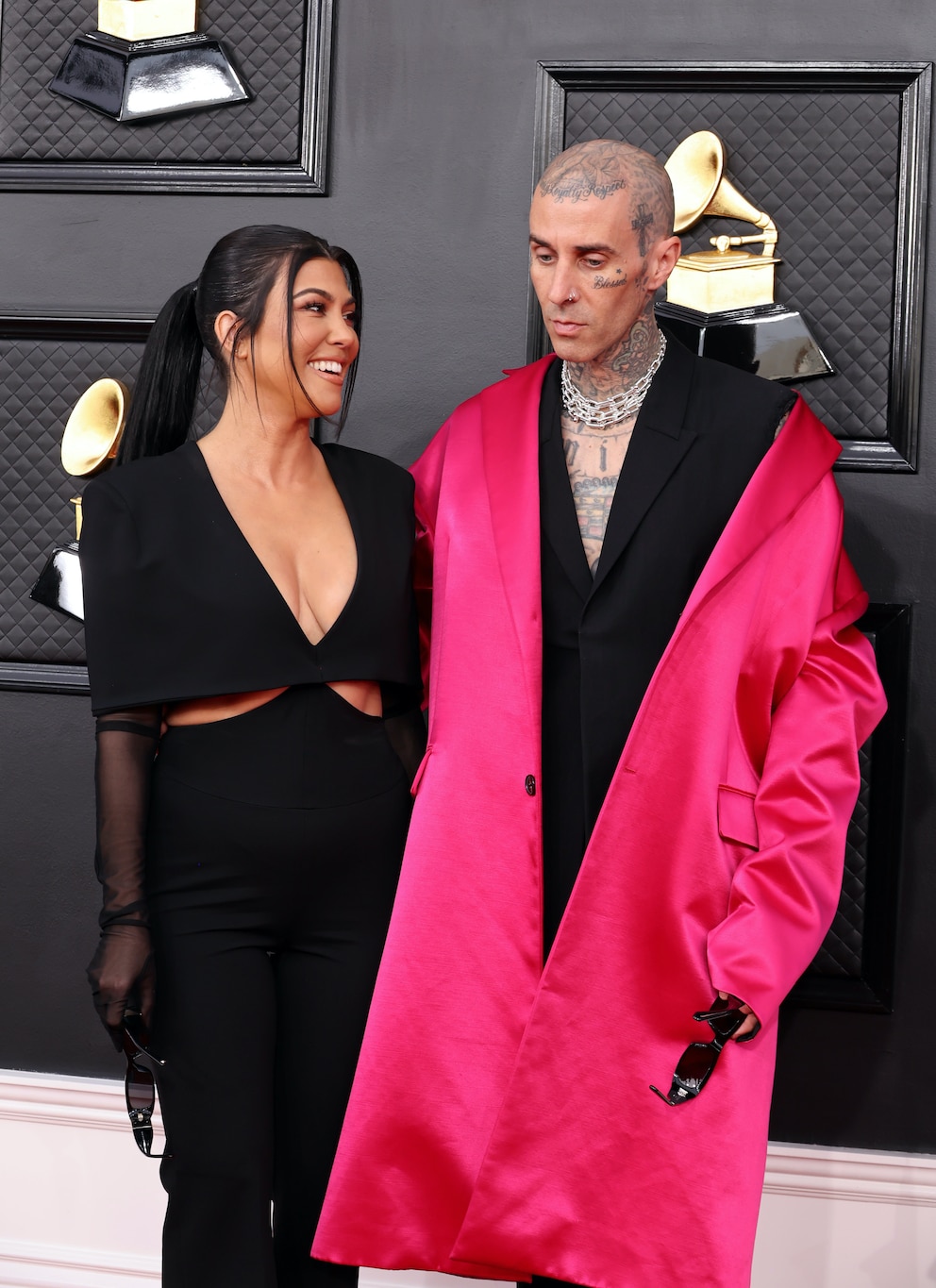 Kourtney Kardashian und Travis Barker