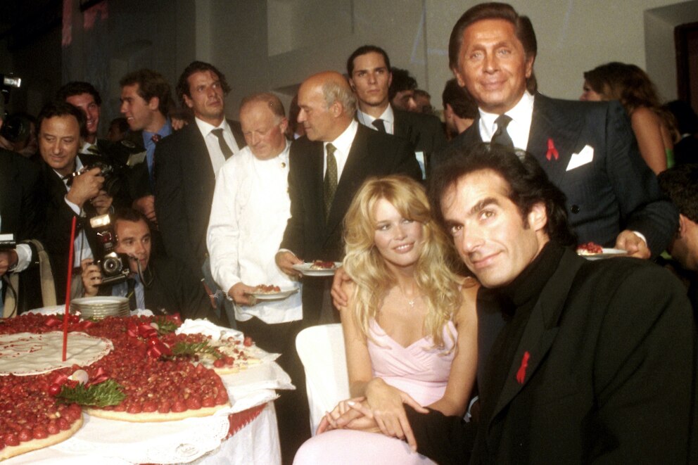 Valentino und Claudia Schiffer