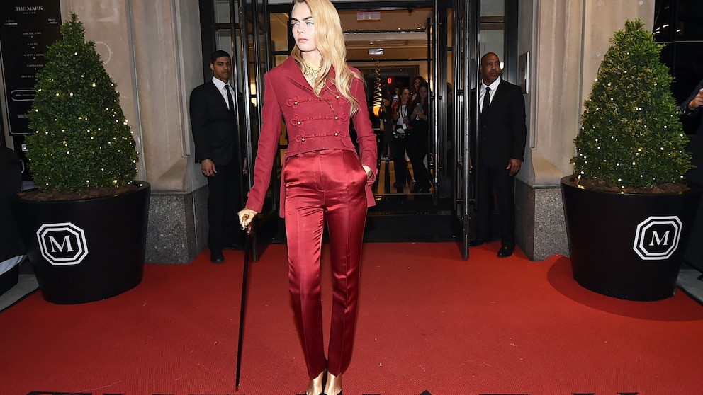 Cara Delevingne bei der MET Gala