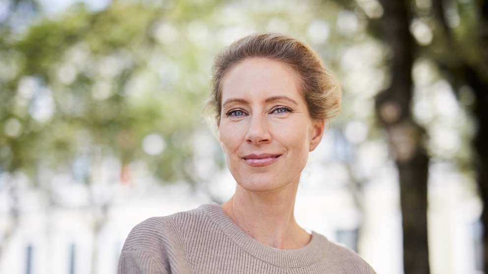 Frau in den Wechseljahren