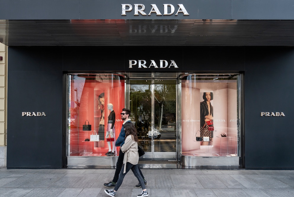 Schaufenster von Prada