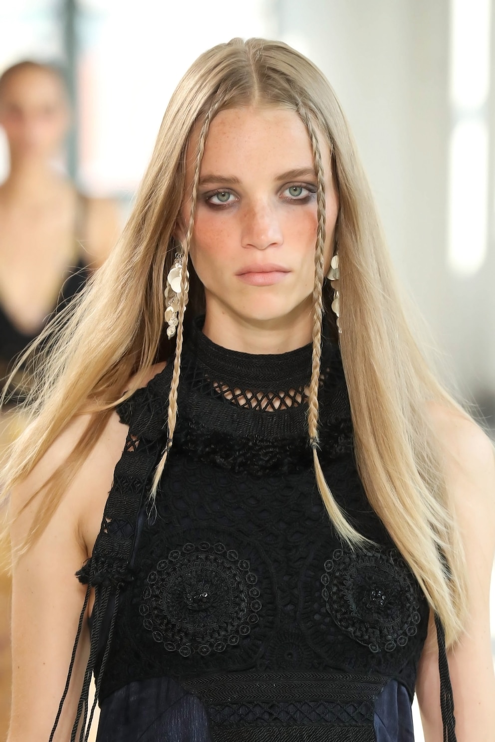 Baby Braids auf dem Runway