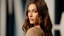 Hailey Bieber mit schlichtem Make-up und glowy Haut auf dem roten Teppich der Met-Gala