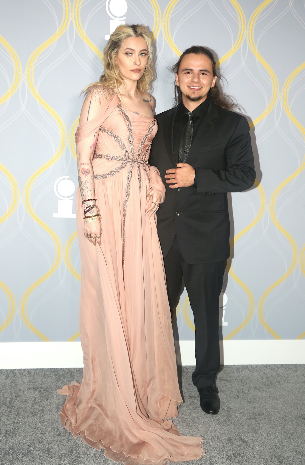 Paris und Prince Jackson bei den Tony-Awards 2022