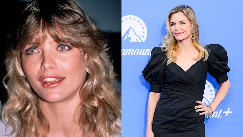 In den 80ern und heute – seit fast 45 Jahren ist Michelle Pfeiffer schon im Business, gealtert ist sie nicht!
