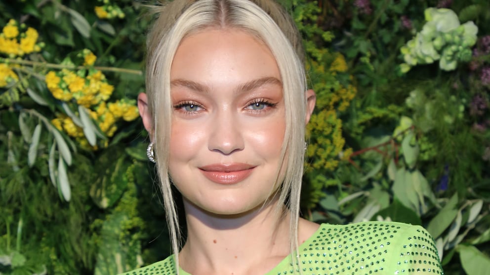 Gigi Hadid trägt Chin Bangs