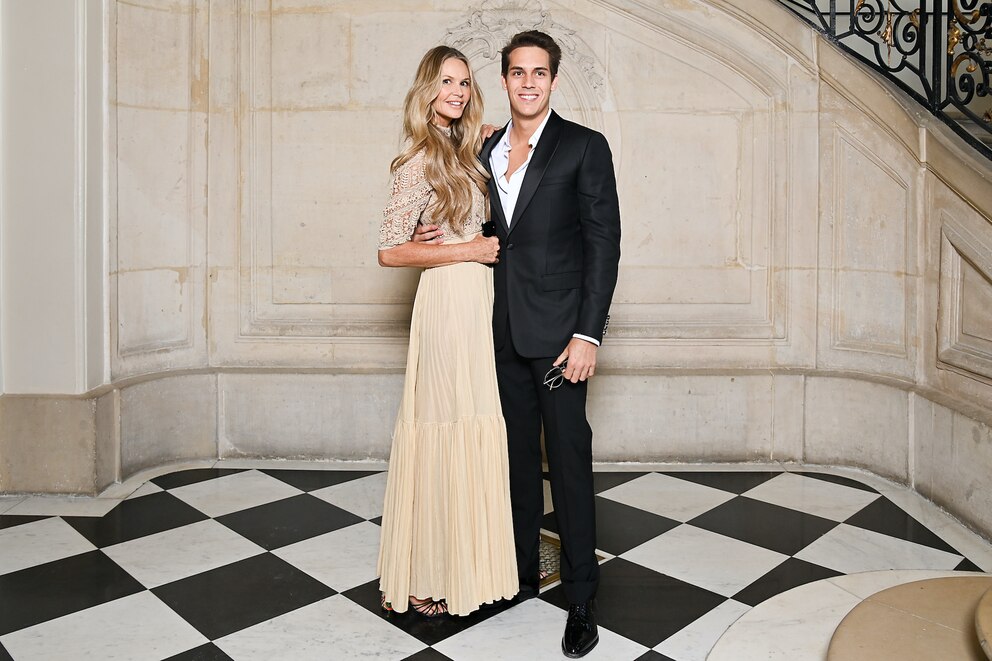 Elle Macpherson und Sohn Flynn