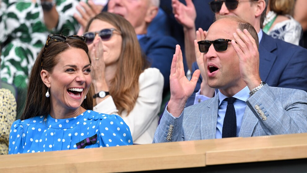 Herzogin Kate und Prince William bei Wimbledon