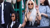 Kim Kardashian mit Tochter North in Paris