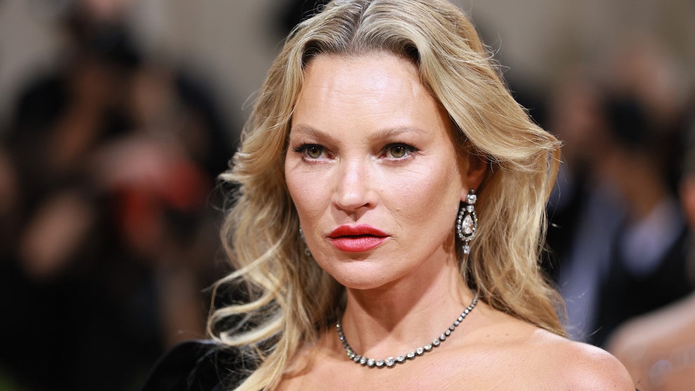 Kate Moss auf dem Roten Teppich