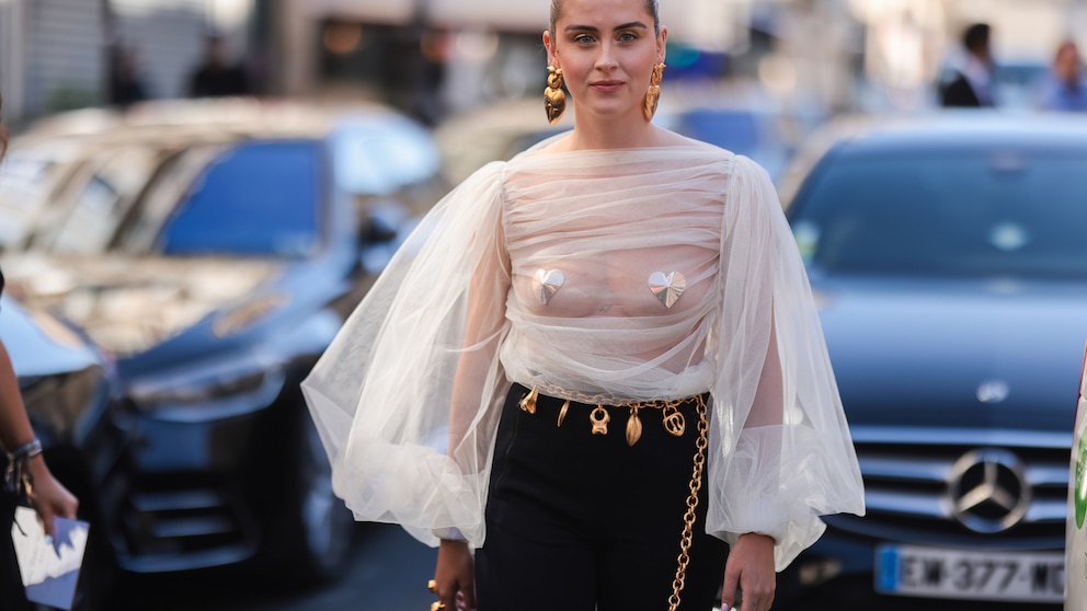 Valentina Ferragni mit Nippel-Pasties