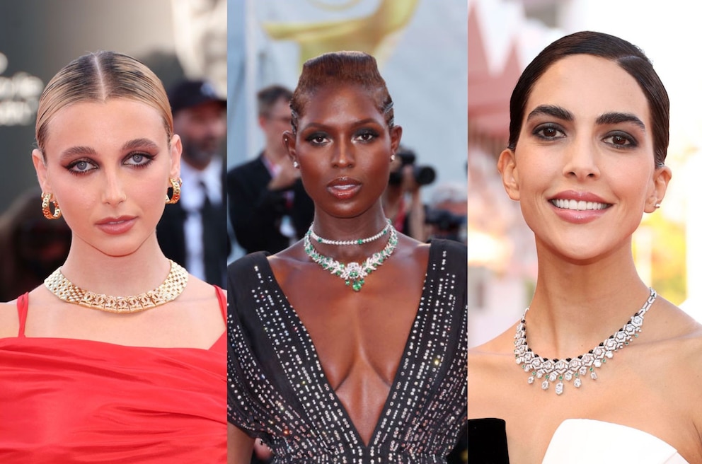 Emma Chamberlain, Jodie Turner-Smith und Rocío Muñoz Morales mit intensivem Augenmake-up