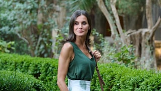 Königin Letizia im grünen Top