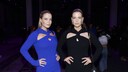 Lady Amelia und Lady Eliza Spencer auf der Fashion Week in Mailand im September 2022