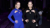 Lady Amelia und Lady Eliza Spencer auf der Fashion Week in Mailand im September 2022