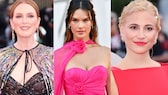 Julianne Moore, Alessandra Ambrossio und Pixie Lott (v.l.n.r) entschieden sich zu den Filmfestspielen in Venedig für einen klassischen Look mit etwas Farbe