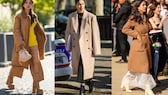 3 Frauen in beigen Mänteln verschiedene Streetstyles