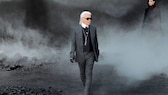 Karl Lagerfeld auf Chanel-Laufsteg