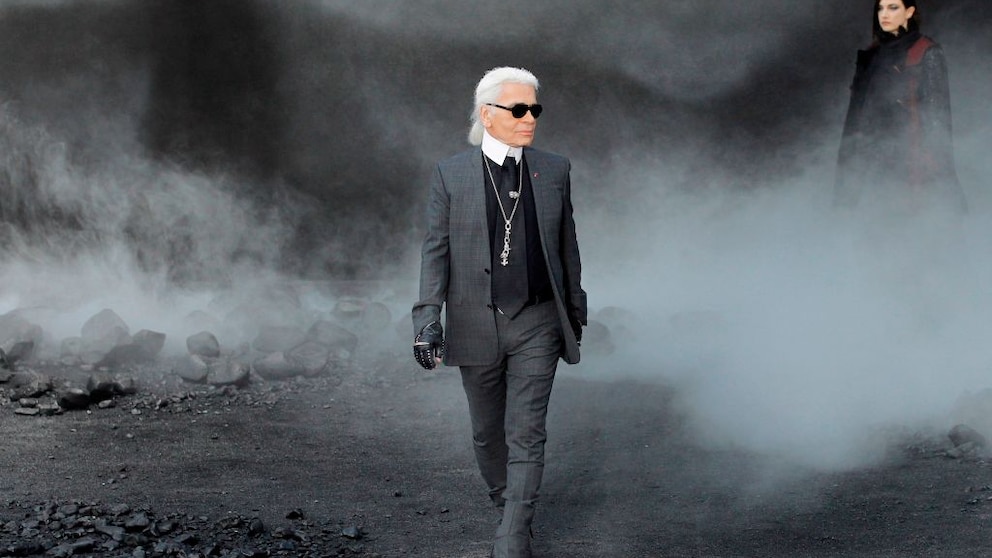 Karl Lagerfeld auf Chanel-Laufsteg