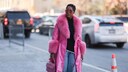 Den Penny Lane Coat können Sie in dezenten oder wie hier in leuchtenden Farben tragen – mit ihm setzen Sie immer ein Statement