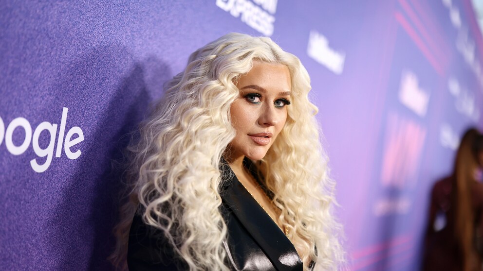 Christina Aguilera auf dem Roten Teppich