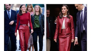 Königin Letizia von Spanien ist eine der stilsichersten Royals. Besonders die Farbe Rot scheint es ihr angetan zu haben.