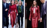 Königin Letizia von Spanien ist eine der stilsichersten Royals. Besonders die Farbe Rot scheint es ihr angetan zu haben.