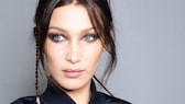 Bella Hadid mIt geschminkten Augen