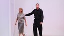 Raf Simons mit Miuccia Prada auf dem Runway