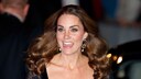 Prinzessin Kate in schwarzem Spitzenkleid