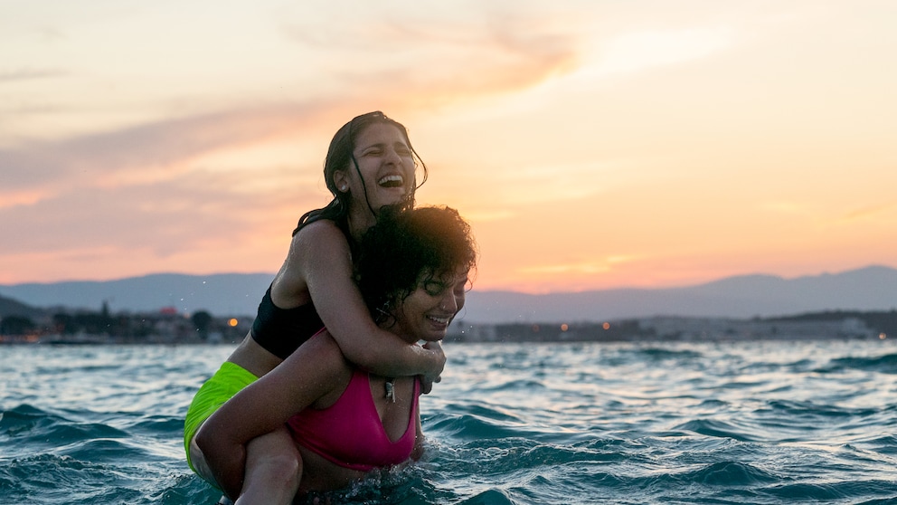 Bildausschnitt aus Die Schwimmerinnen