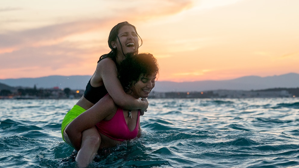 Bildausschnitt aus Die Schwimmerinnen