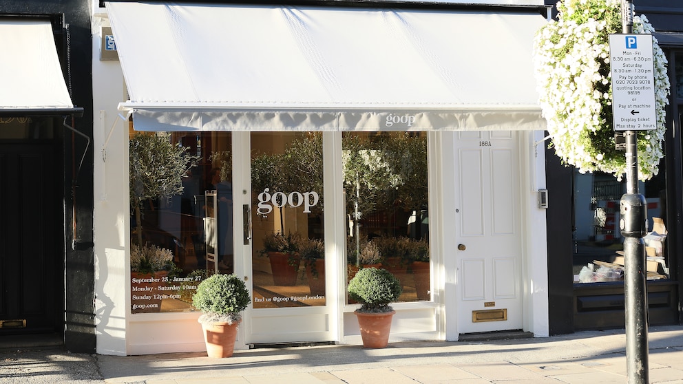 Die Goop-Filiale in London musste geschlossen werden