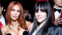 Megan Fox mit Billie Eilish auf der Vanity Fair Oscars After Party 2023