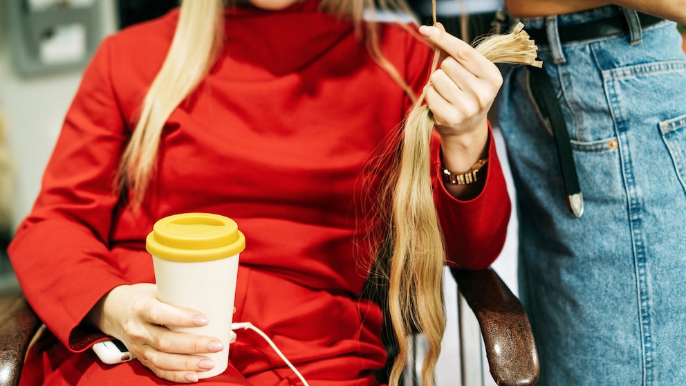 Nicht immer ist der Friseurbesuch notwendig, um die Extensions zu entfernen