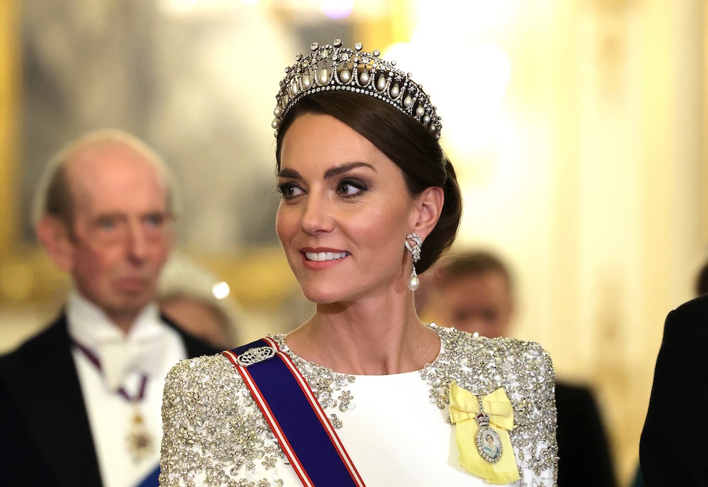 Prinzessin Kate mit Tiara