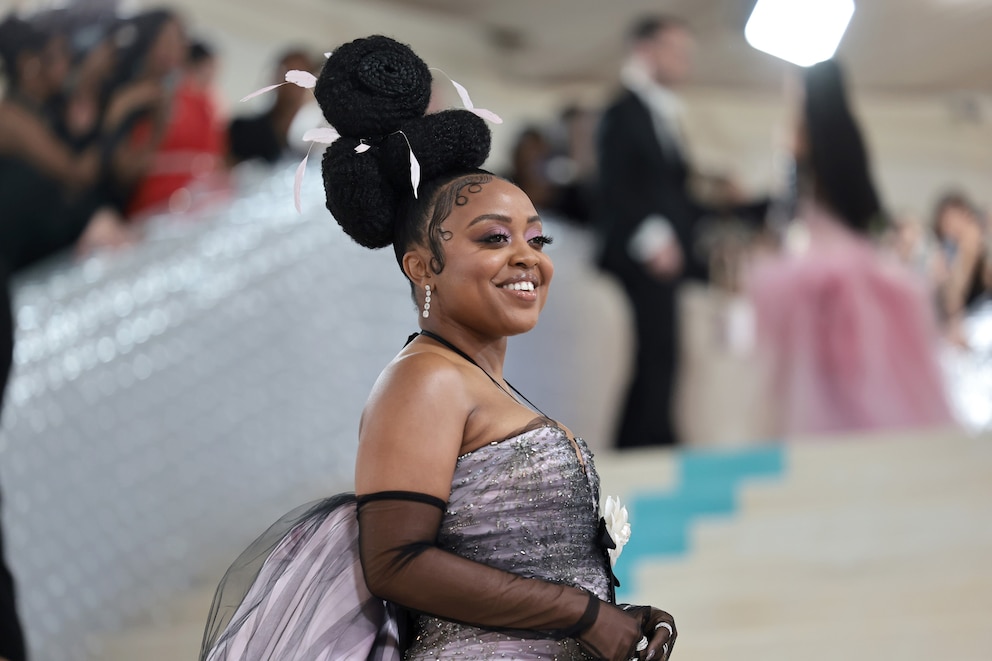 Quinta Brunson auf der Met-Gala 2023 / Getty Images