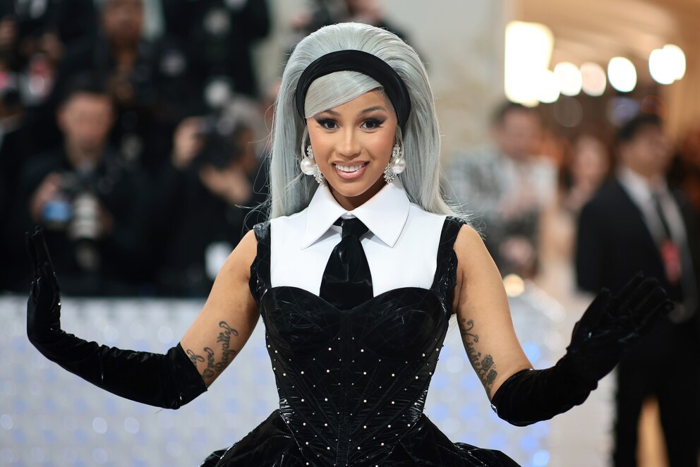 Cardi B. auf der Met-Gala 2023 / Getty Images