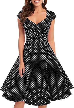 Bbonlinedress 1950er Vintage Retro Cocktailkleid