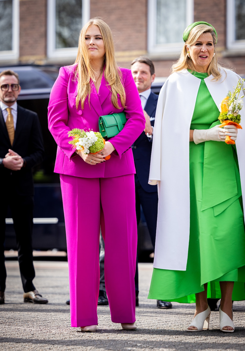 Prinzessin Ariane der Niederlande zeigt sich am Königstag in einem stylischen Hosenanzug