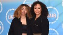 Mel B und Tochter Phoenix auf dem Roten Teppich