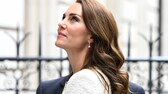 Gewohntes Bild in London: Kate mit offener Mähne und perfekt in Form geföhnten Längen