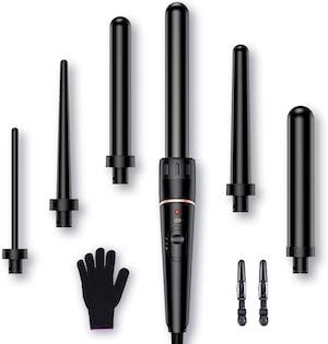 Lockenstab Große und Kleine Locken Set - 6 in 1 