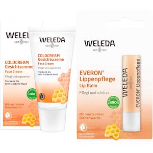 WELEDA Bio Coldcream & Bio Everon Lippenpflege